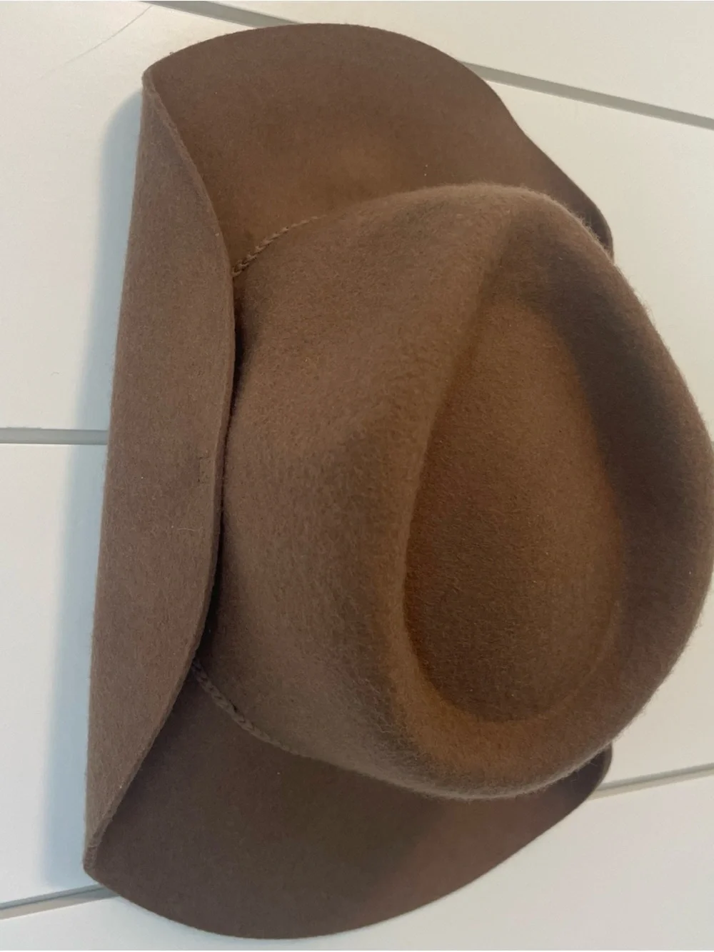 Vintage Baby Gymboree Classic light Brown Wool Felt Cowboy Hat